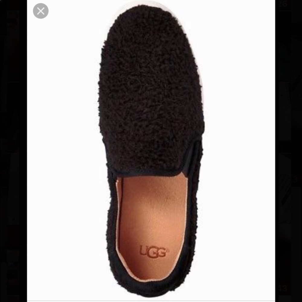 UGG Ricci Fuzzy Slip-on Sneaker